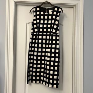 Kate Spade Checkered Navy dress